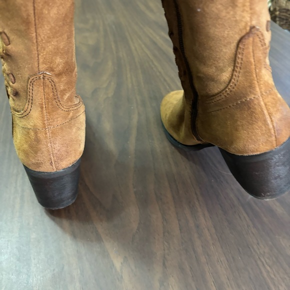 Carlos by Carlos Santana Noble over the knee tan suede boot 7 - Picture 12 of 16